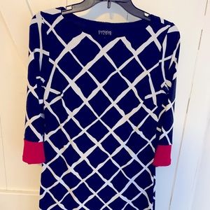 3/ $15 sale Blue and white dress
